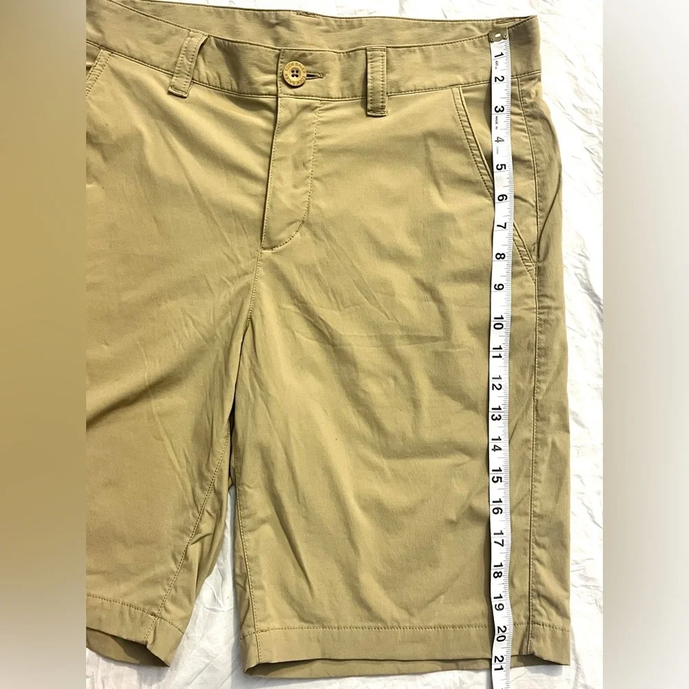 Eddie Bauer Men's Nylon Blend Tan Shorts w Pockets Size 33 - Picture 8 of 14